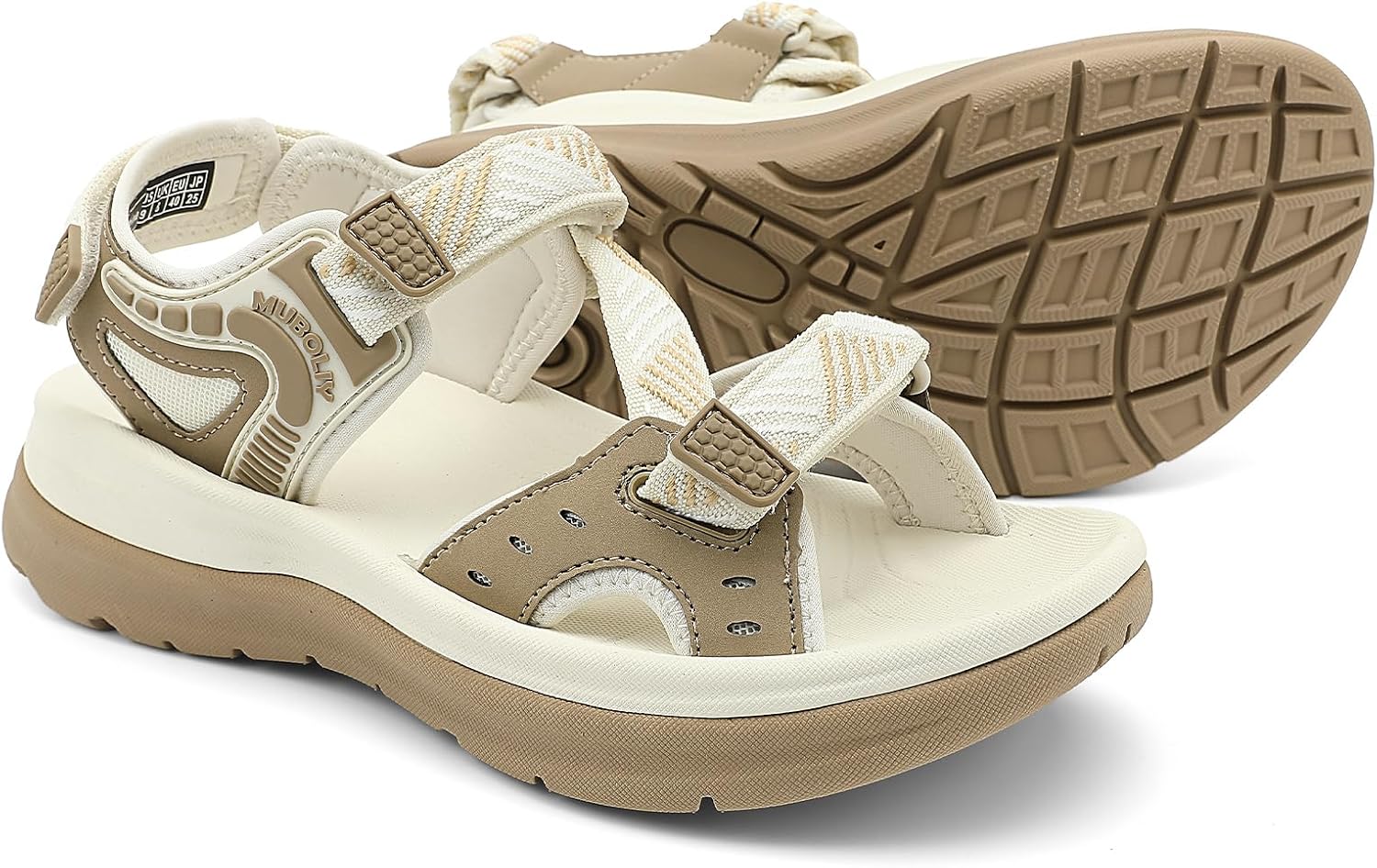 Women's Orthopedic Walking Water Hiking Sandals Casual Comfortable Platform Cushion Foam Sandals With Arch Support 2026