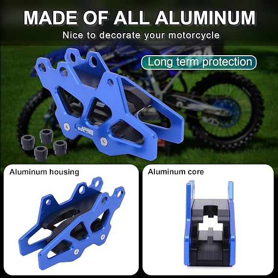 AnXin Motorcycle Chain Guide Guard Protection CNC for YZ125 YZ250 08-23 YZ250F YZ450F 07-23 YZ125X 17-23 YZ250X 16-23 WR250F WR450F 07-23 YZ250FX 15-23 YZ450FX 16-23