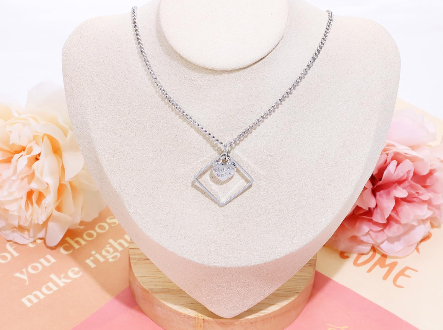 Shapenty Brass Square Hollow Frame Pendant Charms Open Bezel Frames Linking Ring Connectors Beading Hoop Earrings for Necklace Bracelet Jewelry Making Resin Craft, 50PCS (18mm, Silver) - Image 7