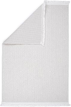 Aden Yonca Dokuma Halı | Makinede Yıkanabilir | Modern Halı | Krem | 100 x 160 cm | YNC02