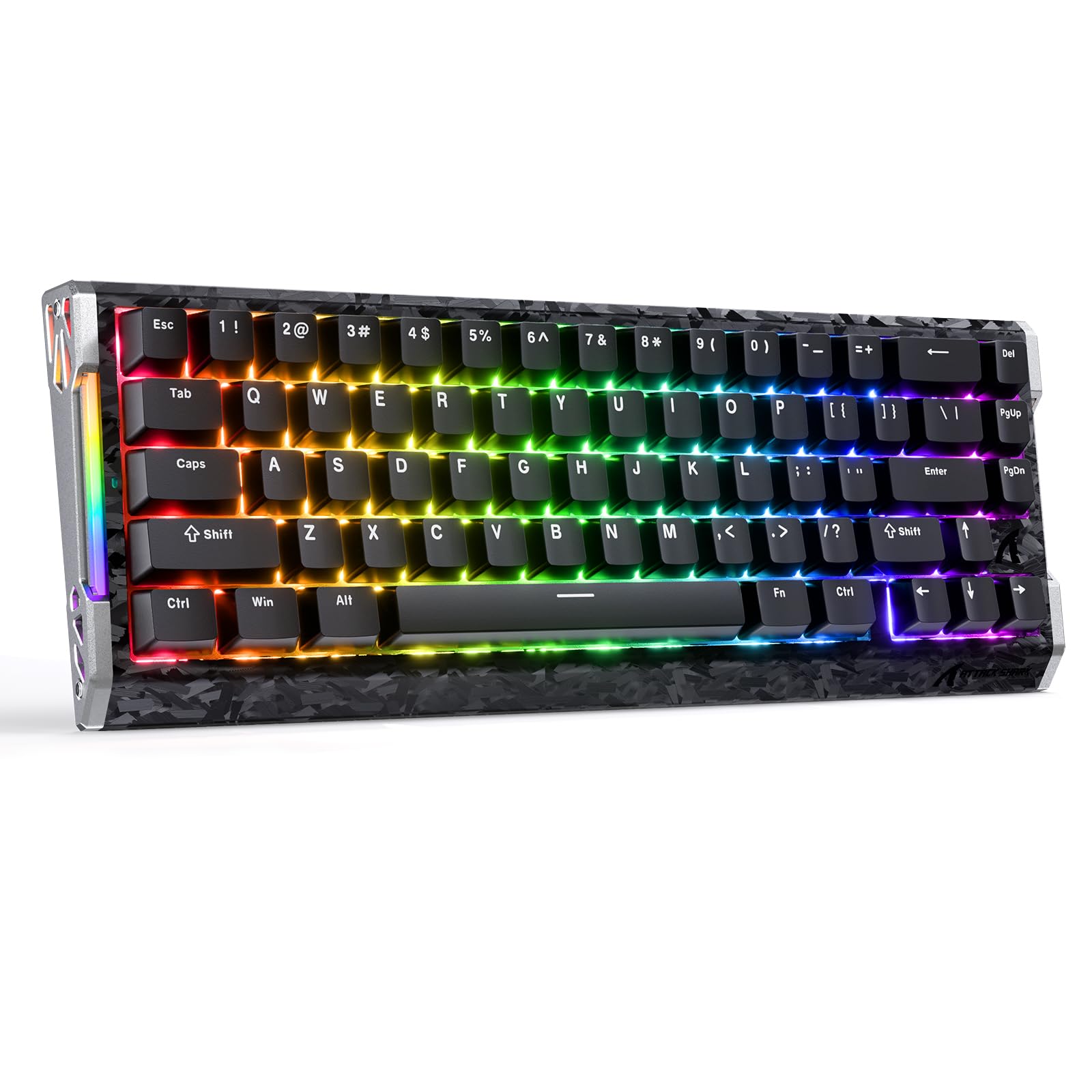 Amazon.com: ATTACK SHARK R68HE 60% Wired Rapid Trigger 8K