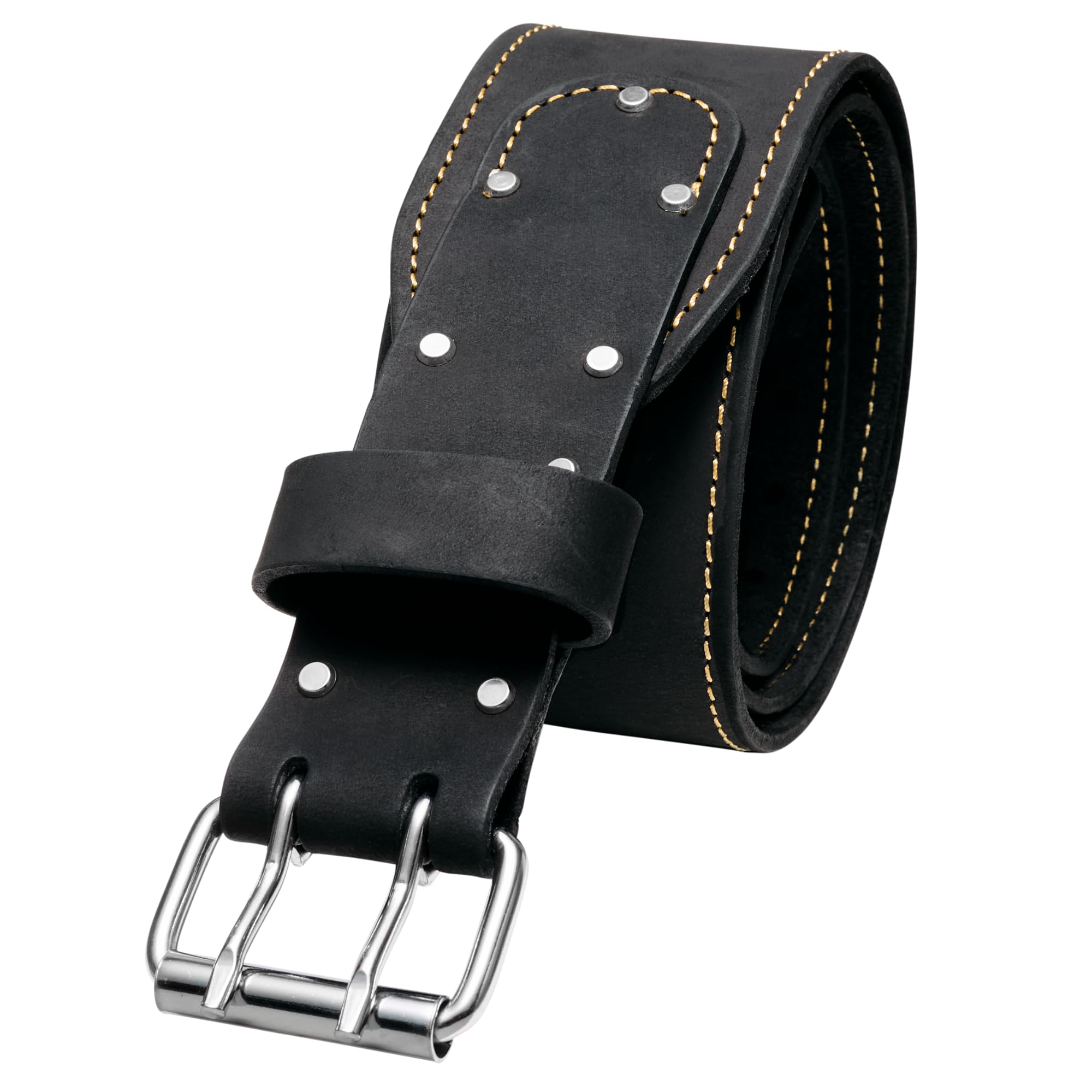 FESA Cinturón de herramientas de cuero para hombre, hecho a mano, de cuero de grano superior, para electricistas, carpinteros, profesionales de la construcción