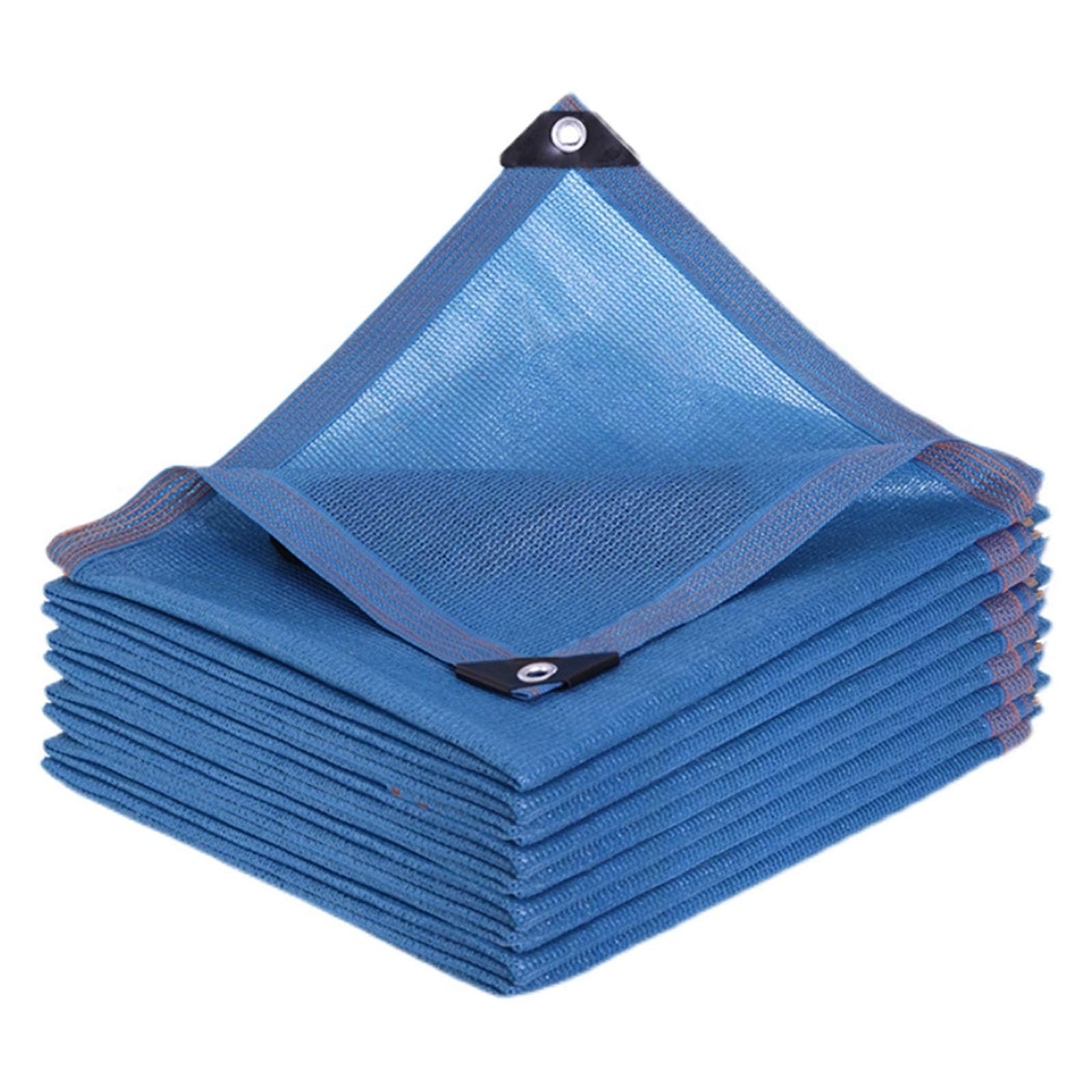 Filet d'ombrage bleu 88% occultant maille PEHD thermique de 100m²