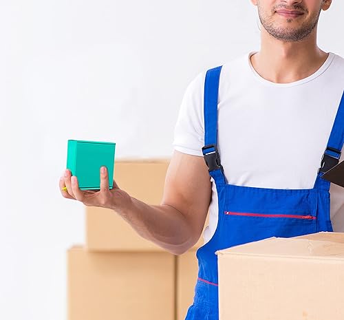 Vista 109 de Paquete de 25 cajas de envío de 4 x 4 x 2 pulgadas, cajas de regalo de San Valentín para el día de la madre, cajas de cartón corrugado, cajas de Rojo