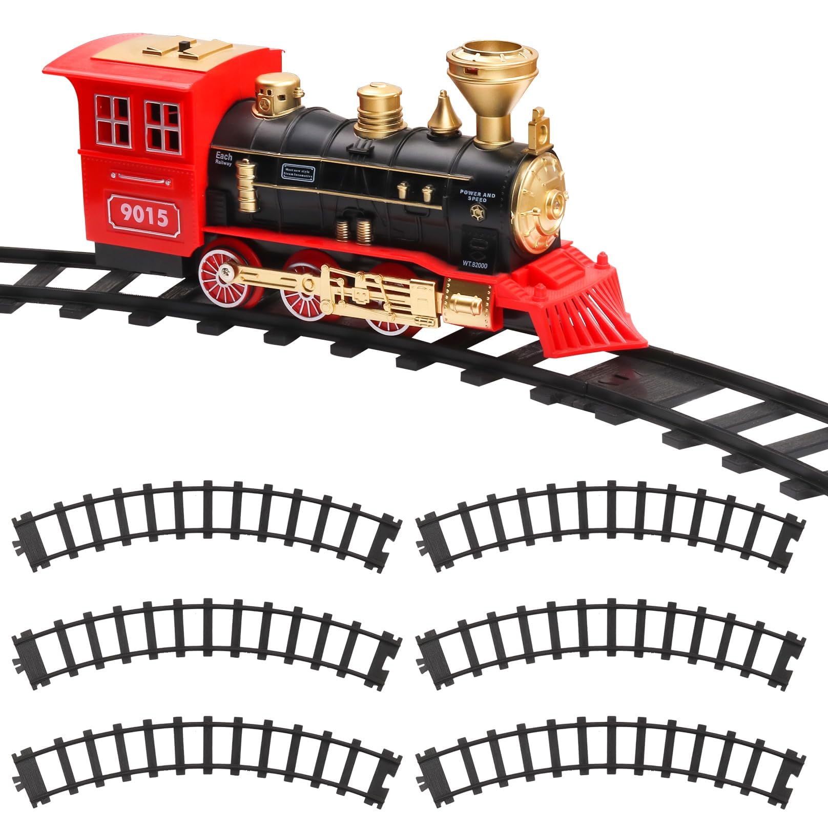 Hot Bee Train Tracks Accessories Width Railroad Building Toy Railway Rail for Trains with a Track Gauge of 6cm (2.36in)