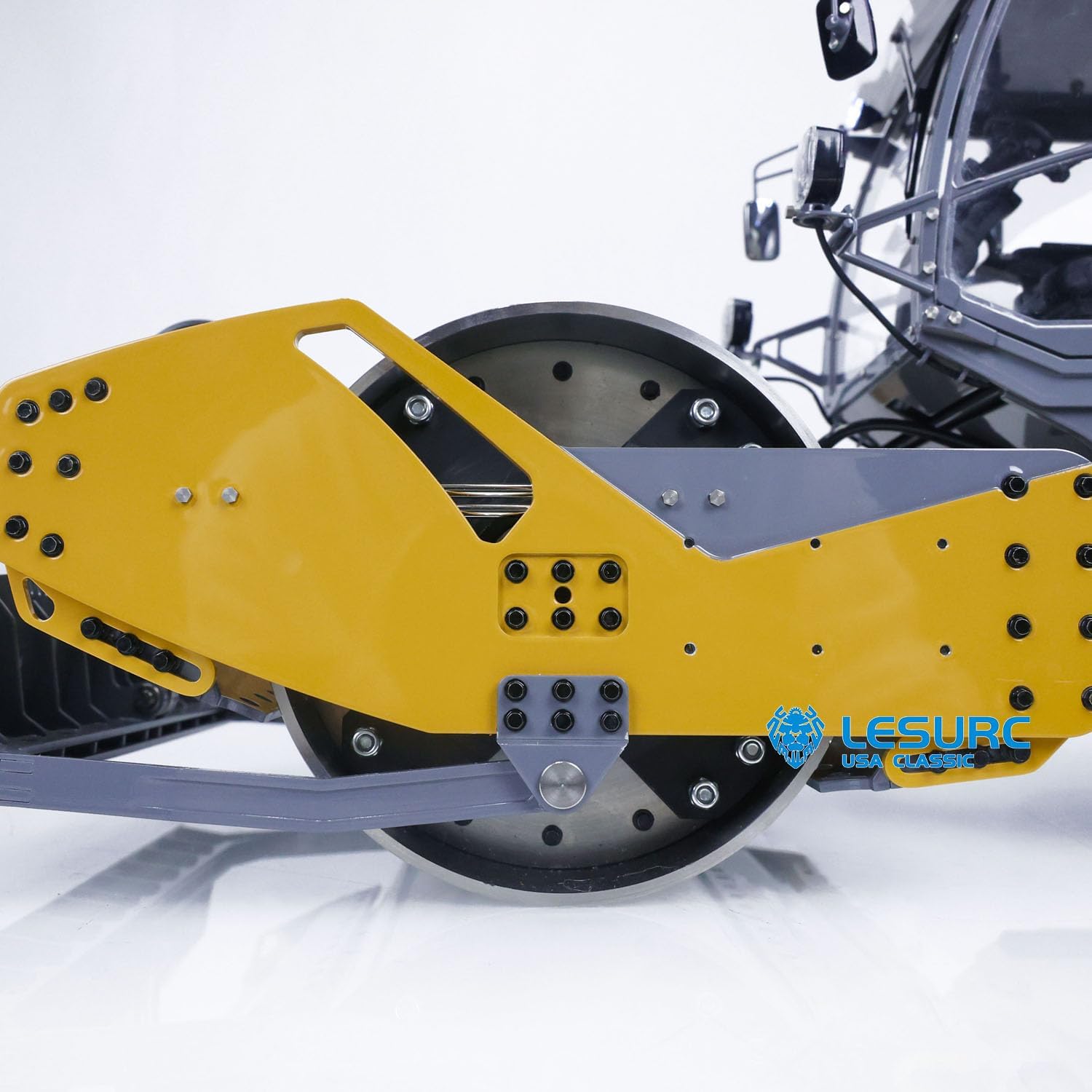 LESU RTR 1/14 RC Hydraulic Road Roller Metal Aoue-H13I PL18Ev Lite Radio Without Charger Remote Control Car Model Hobby Grade Model