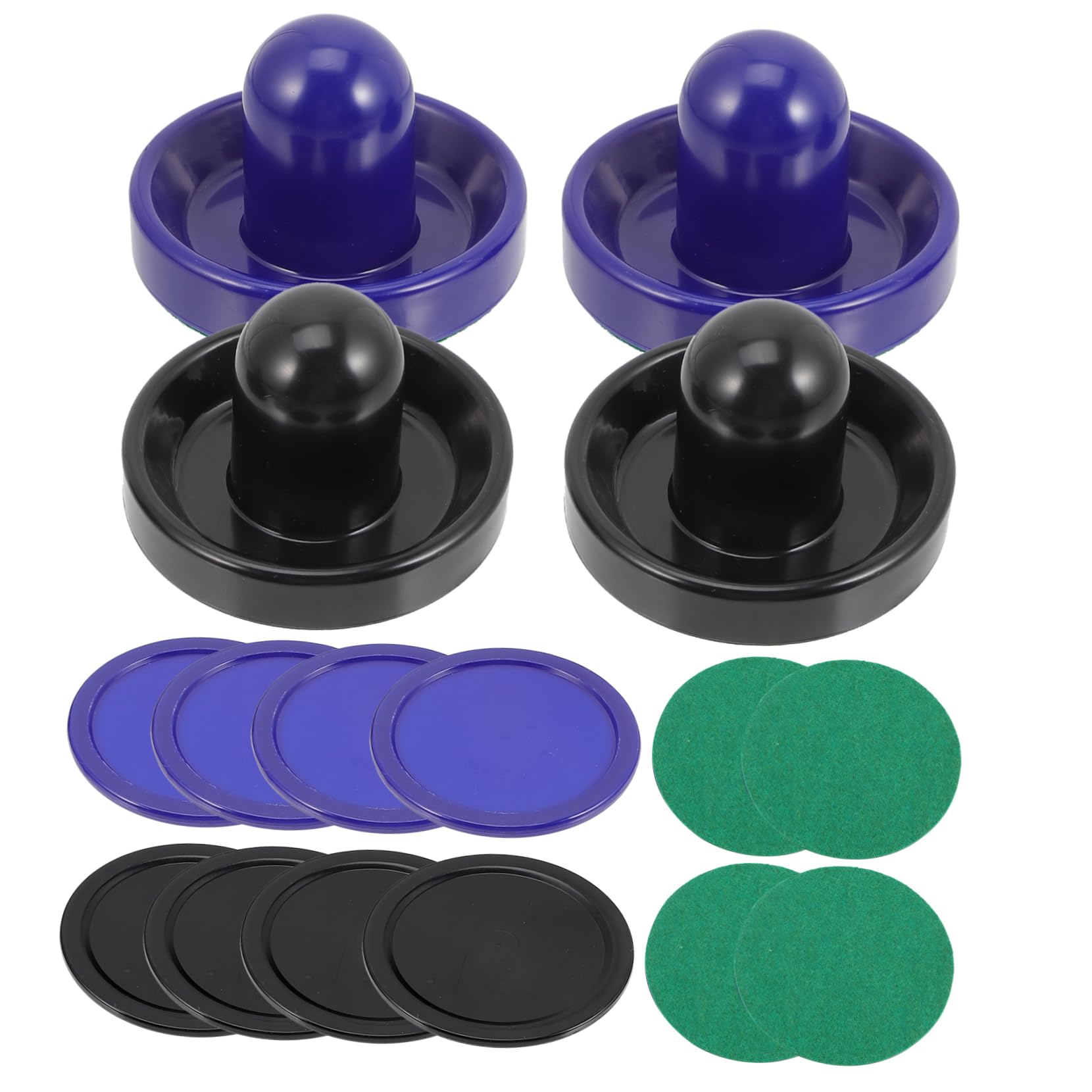 Totority 1set Puck e Paddles Per Hockey Da Tavolo Plastica Accessori Per Giochi Da Include Paddles e Neri Con Puck Di Ricambio Ghiaccio