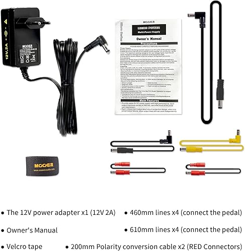 Miniatura 6 de MOOER Fuente de alimentación de micro efectos de potencia para mini plataformas