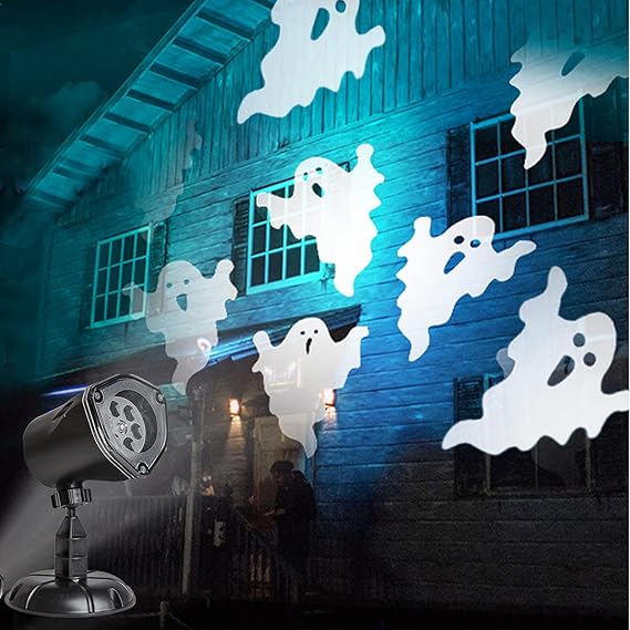 EAMBRITE Halloween Projector Lights, Rotating Ghost