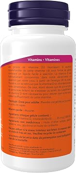 NOW FOODS Vitamin D3 1000Iu, 180 CT