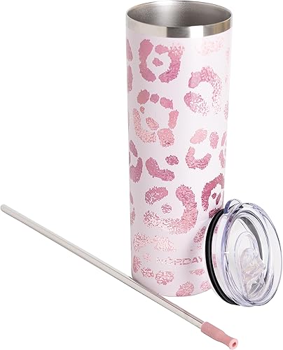 Miniatura 8 de NORDAY  Vaso con tapa y popote  Flaco de 22 oz  Amarillo  Vaso aislado  Vaso aislado  Vaso de acero inoxidable  Vaso de café de doble pared