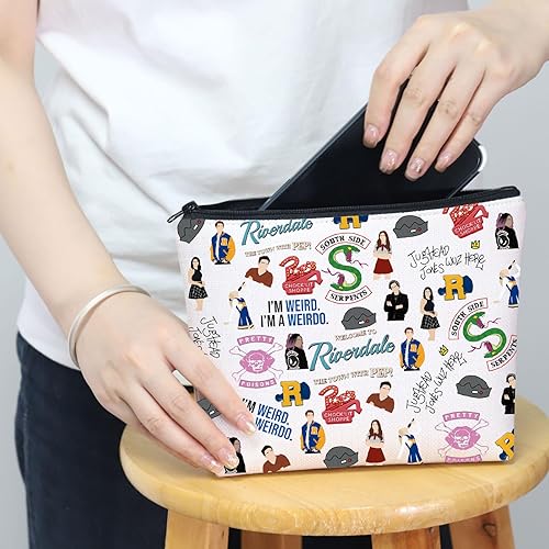 Miniatura 5 de R Tv Show Cosméticos Bolso Sur Serpientes Regalo R Tv Show Mercancía, Bolsa R