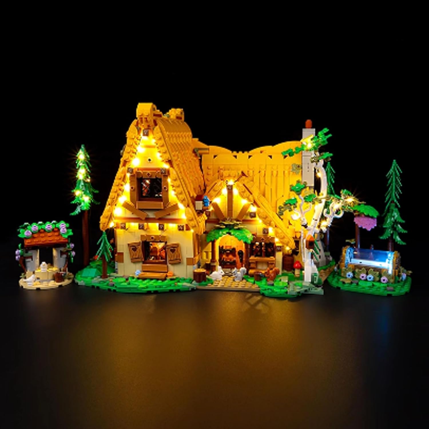 LED Lighting Kit Compatible with Lego 43242 Forest Cabin Series LED Light Set (Model Kit Not Included - Lighting Components Only) (Classic Model)
