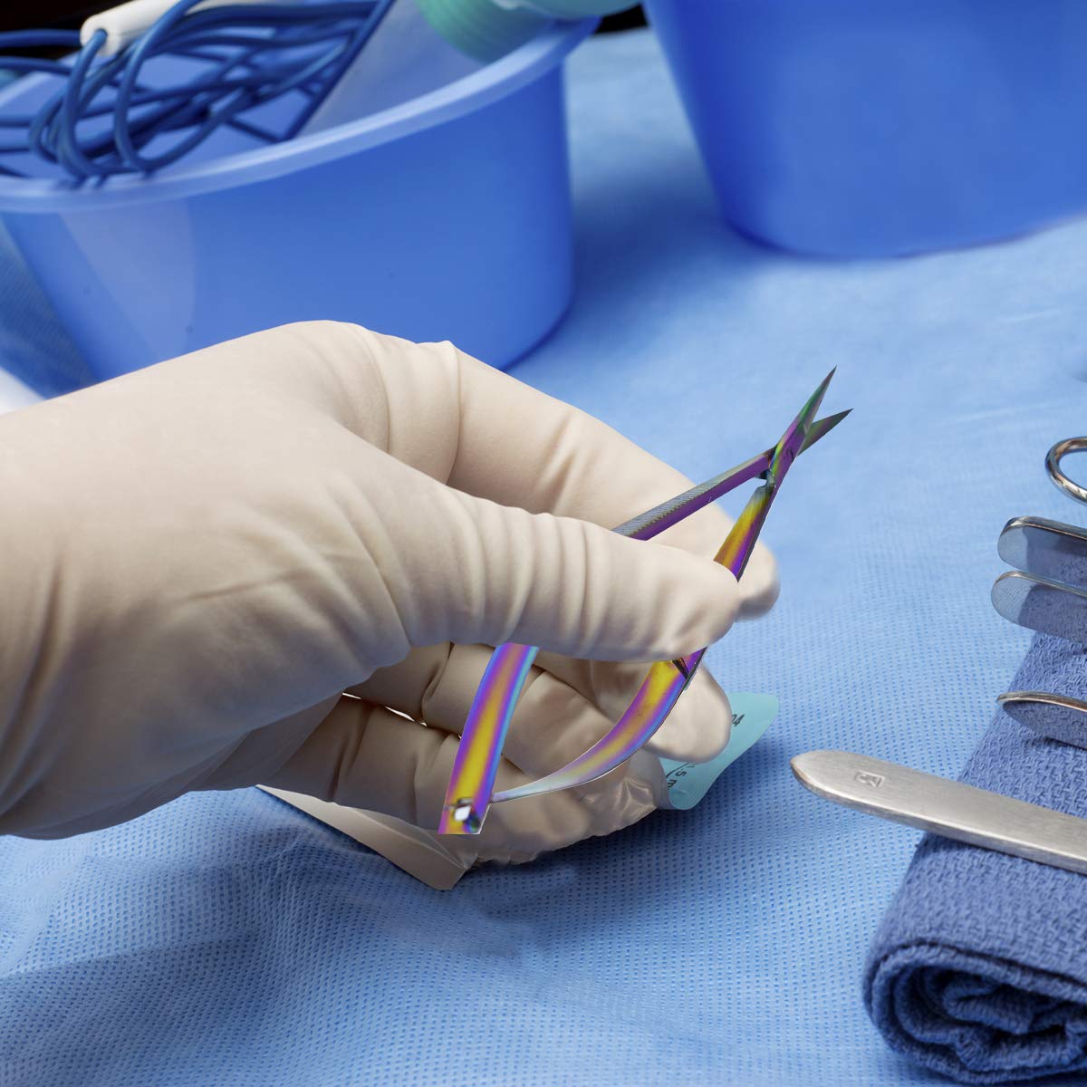 Titanium Dissection Scissors - Precision Lab Tool -5 Titanium Dissection Scissors - Precision Lab Tool -5