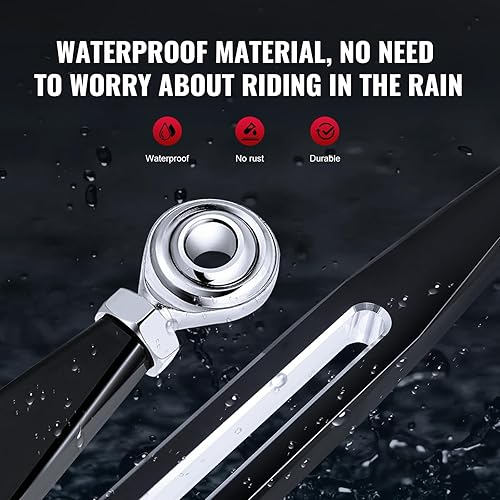 Miniatura 10 de GZYF Varillaje de cambio redondo de motocicleta para Harley Touring Electra Glide FLHT, Road King FLHR, Road Glide FLTR, Street Glide FLHX, Trike