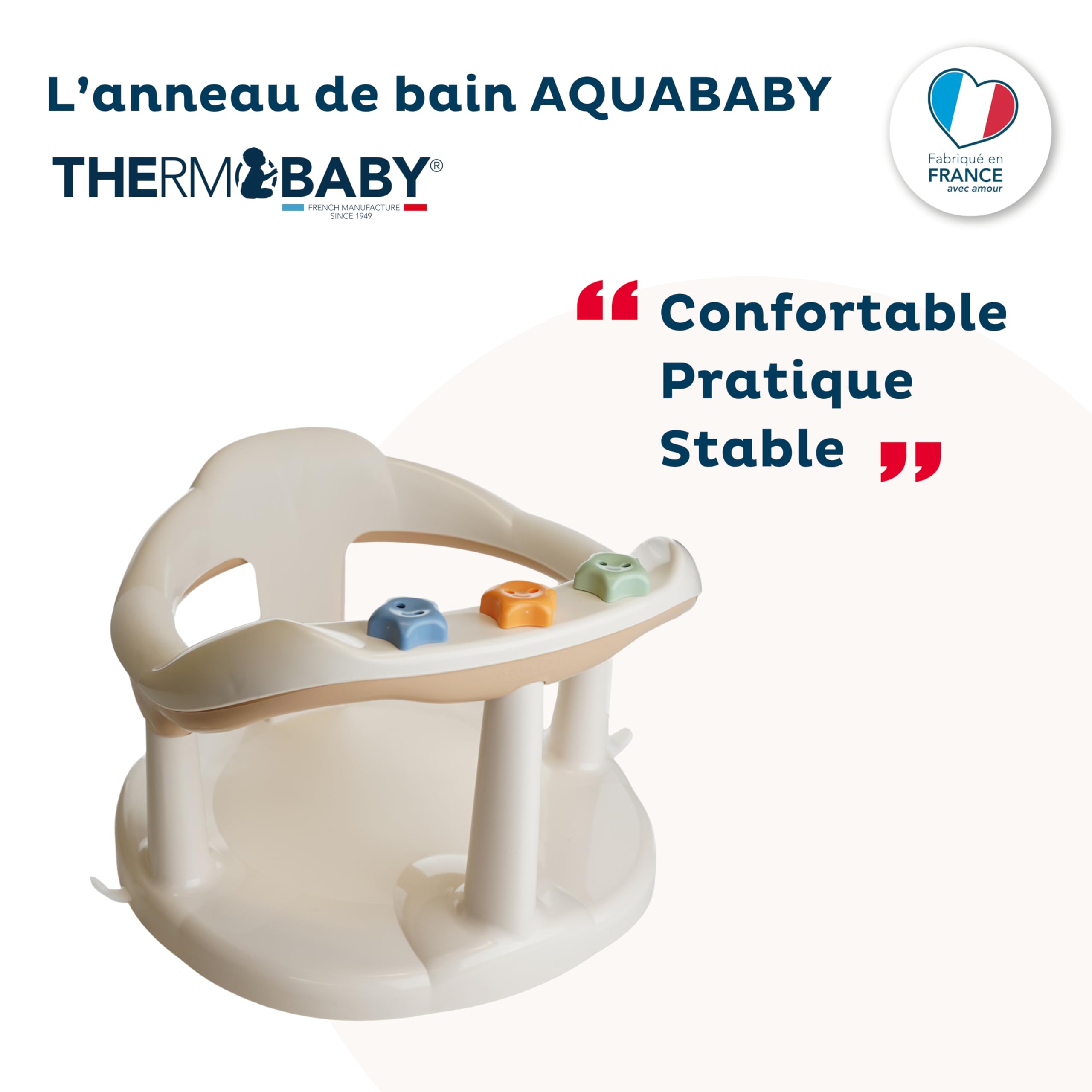 THERMOBABY Anello da bagno aquababy marrone ghiacciato