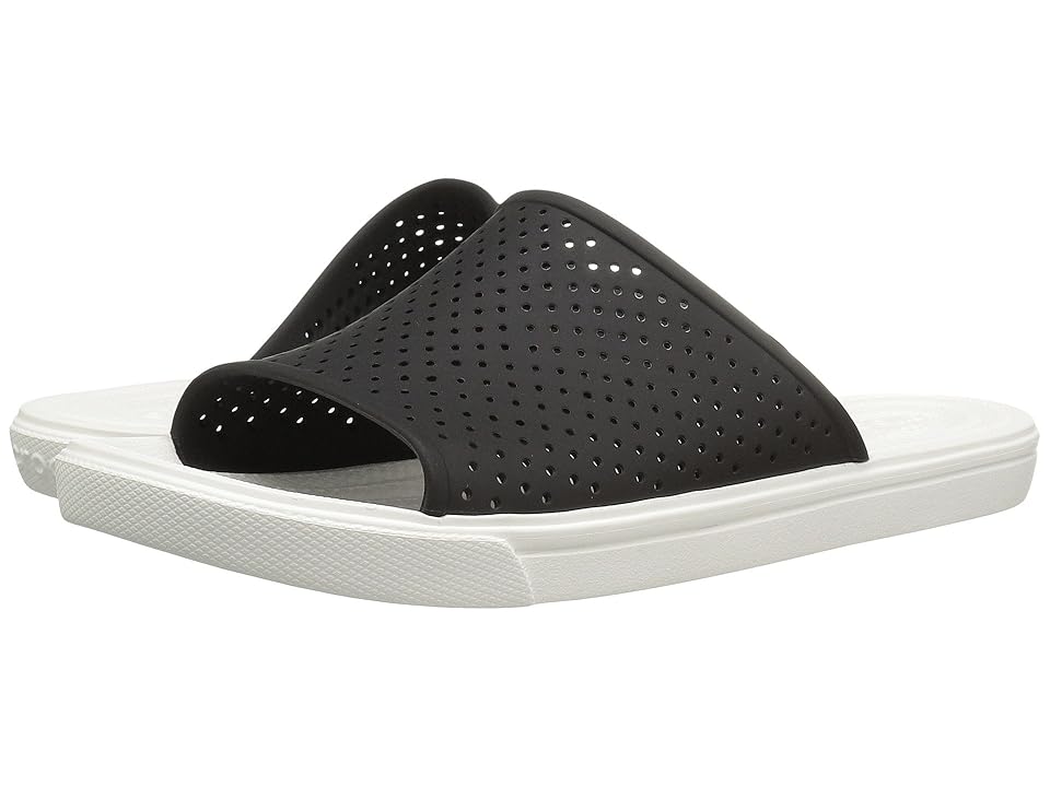 

Crocs CitiLane Roka Slide (Black/White) Slide Shoes