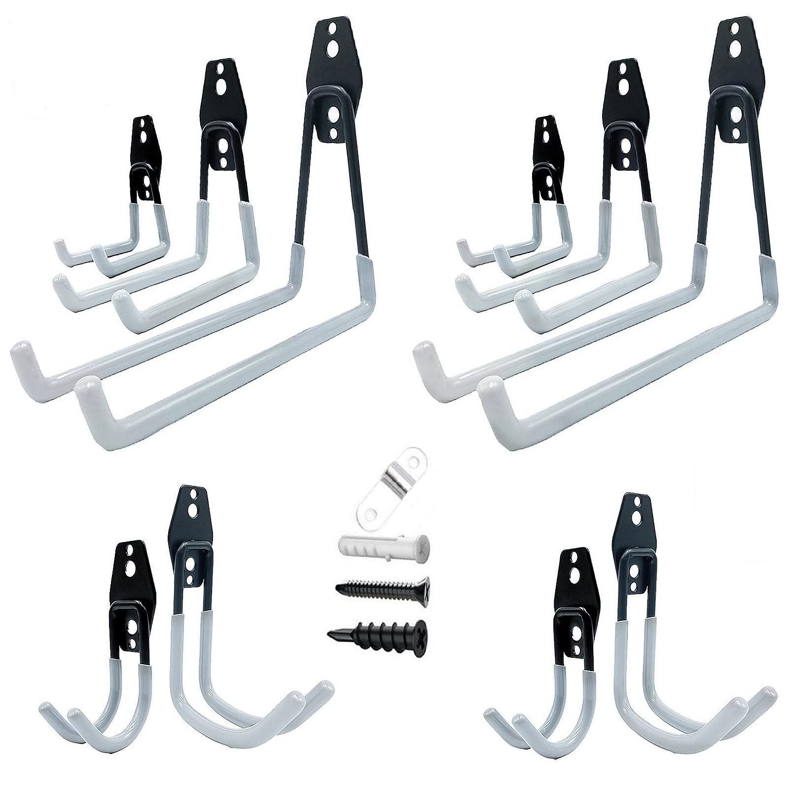 Buy MAYEHAY 10Pack Garage Hooks Utility Double Hooks Heavy Duty Wall