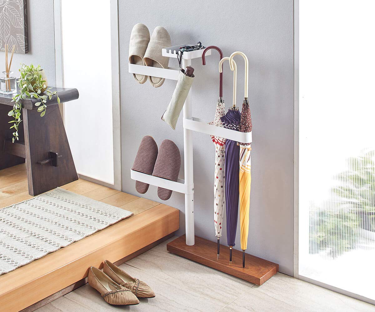 Amazon｜クロシオ スリッパラック アンブレラスリッパスタンド 幅71cm