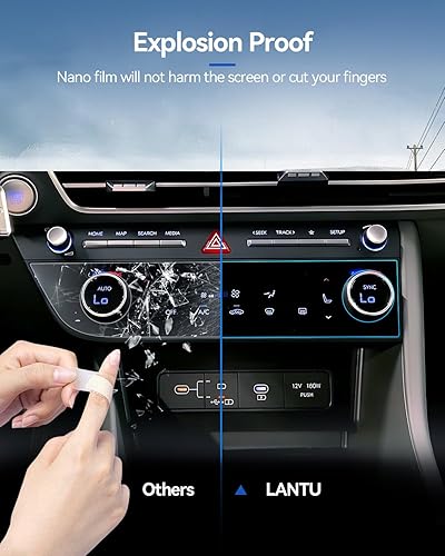 Miniatura 486 de Protector de pantalla de coche para Ford Edge 2024 2025 2023 2022 2021 (SE/SEL/ST-Line/Titanio/ST) Accesorios Protector de pantalla de vidrio