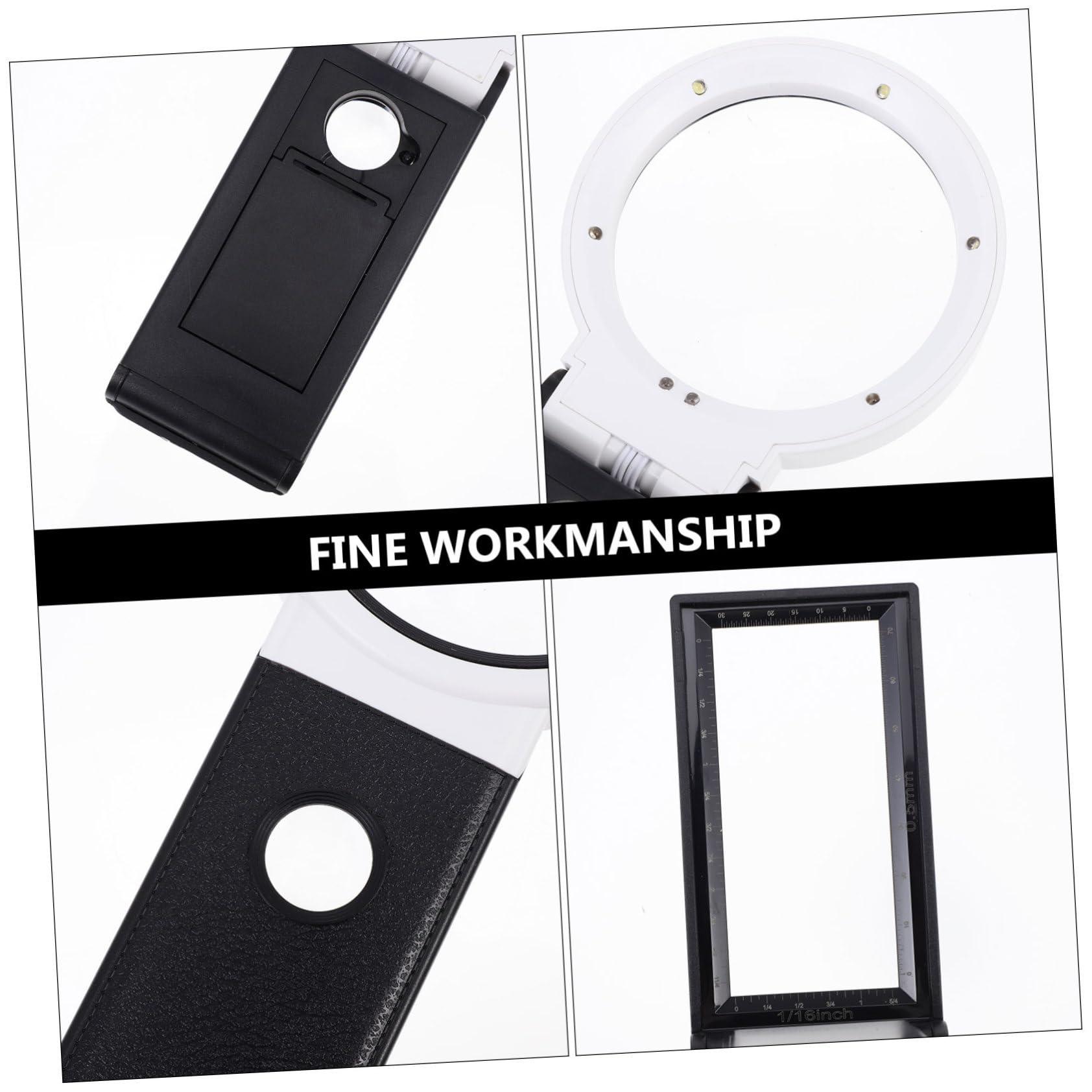 ORFOFE 1 Set Teaching Magnifier Portable Handheld Observation Tool for Nature Exploration Lightweight Lens for Seniors and Educational Use