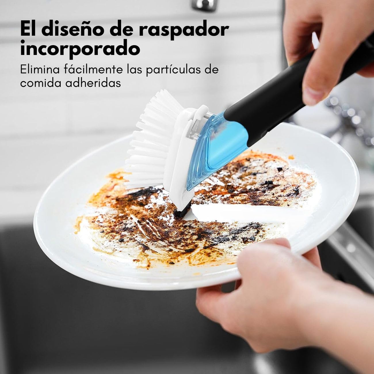 Cepillo Natural Para Fregar Cazuelas