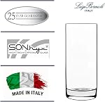 Luigi Bormioli Set of 4 Classico Tall Beverage Glasses, One Size