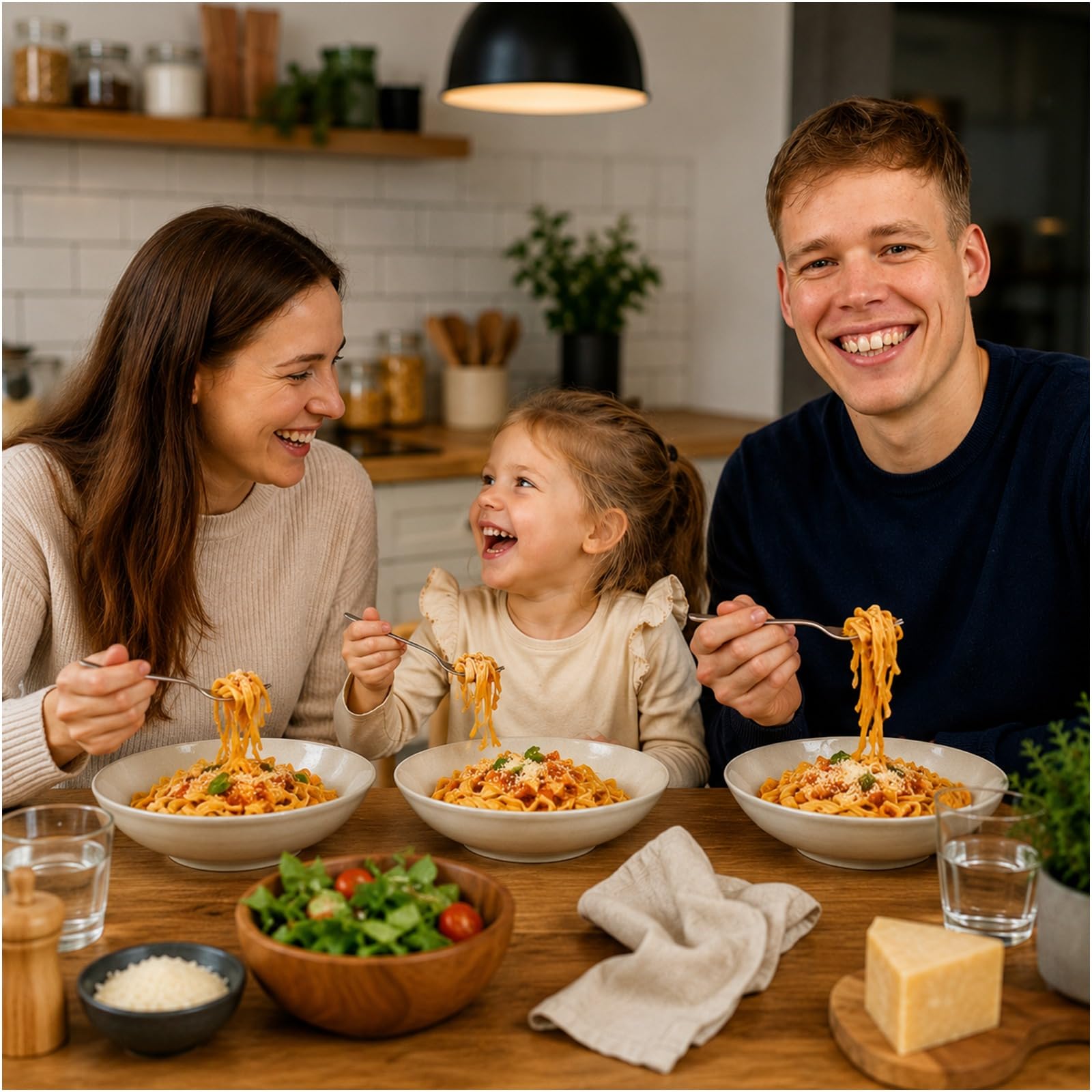 Nudelaufsatz für Bosch MUM4 & MUM5 Küchenmaschine 3-teilig – Pasta Roller, Spaghettischneider & Fettuccineschneider – 8 Einstellbare Dicken – Küchenmaschinen Zubehör für Bosch von MMOBIEL