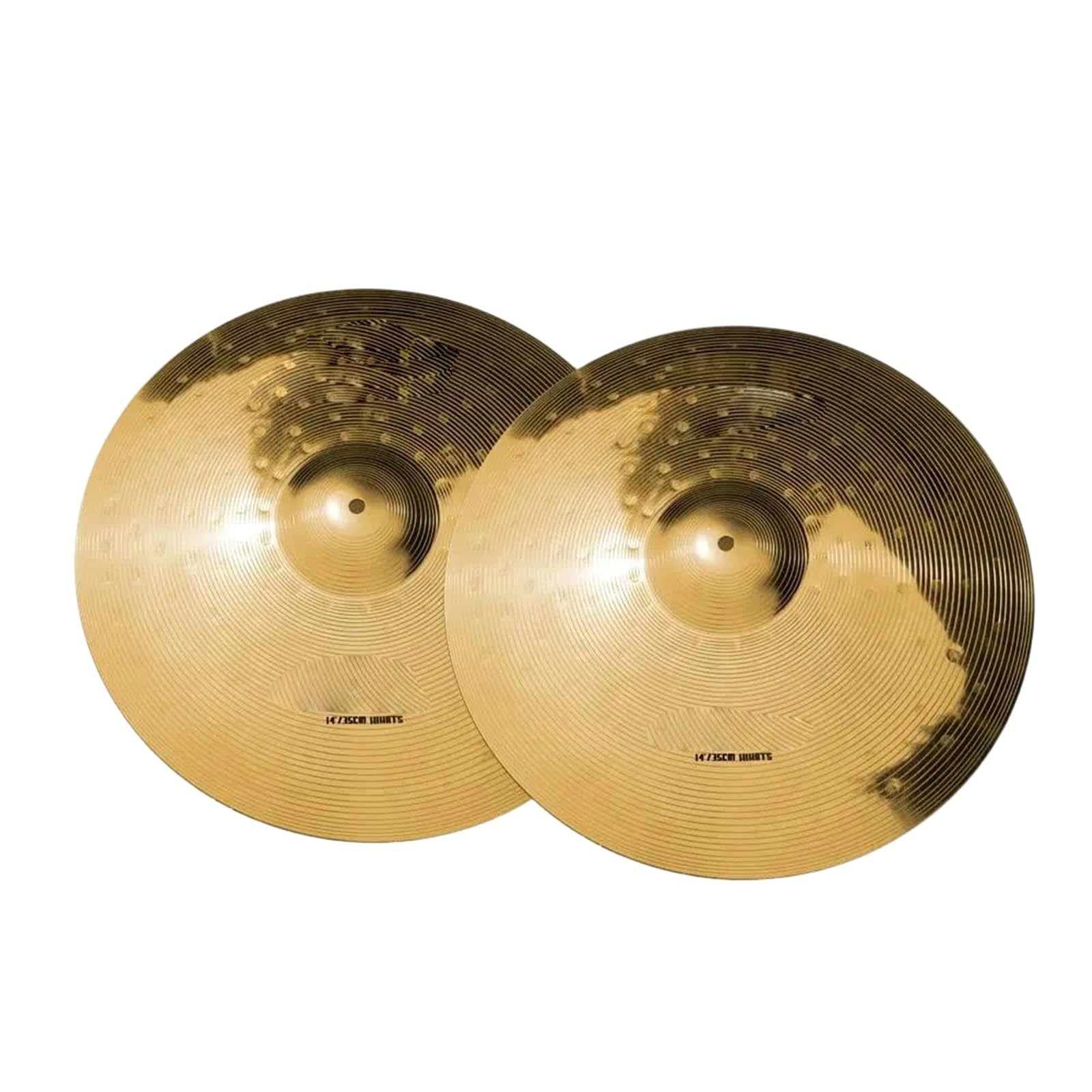 Miłośnicy Muzyki Talerz Profesjonalny 5 Częściowy Zestaw Perkusyjny Ze Stopu Metali 14 Hihats 16 Crash 18 Crashride 20 Inch Ride