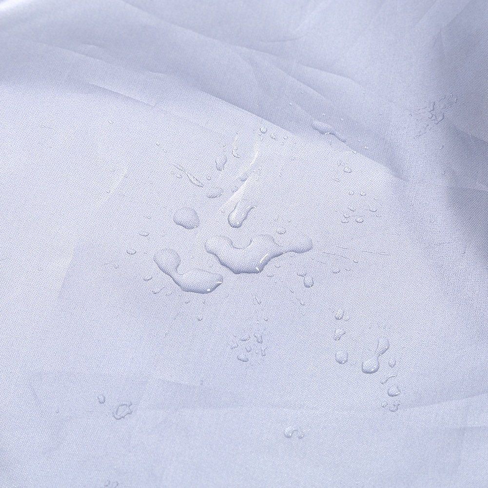 Yosoo Copertura per Condizionatore d'Aria della Finestra Protezione Antipolvere Impermeabile Schermo in Tessuto d'Argento