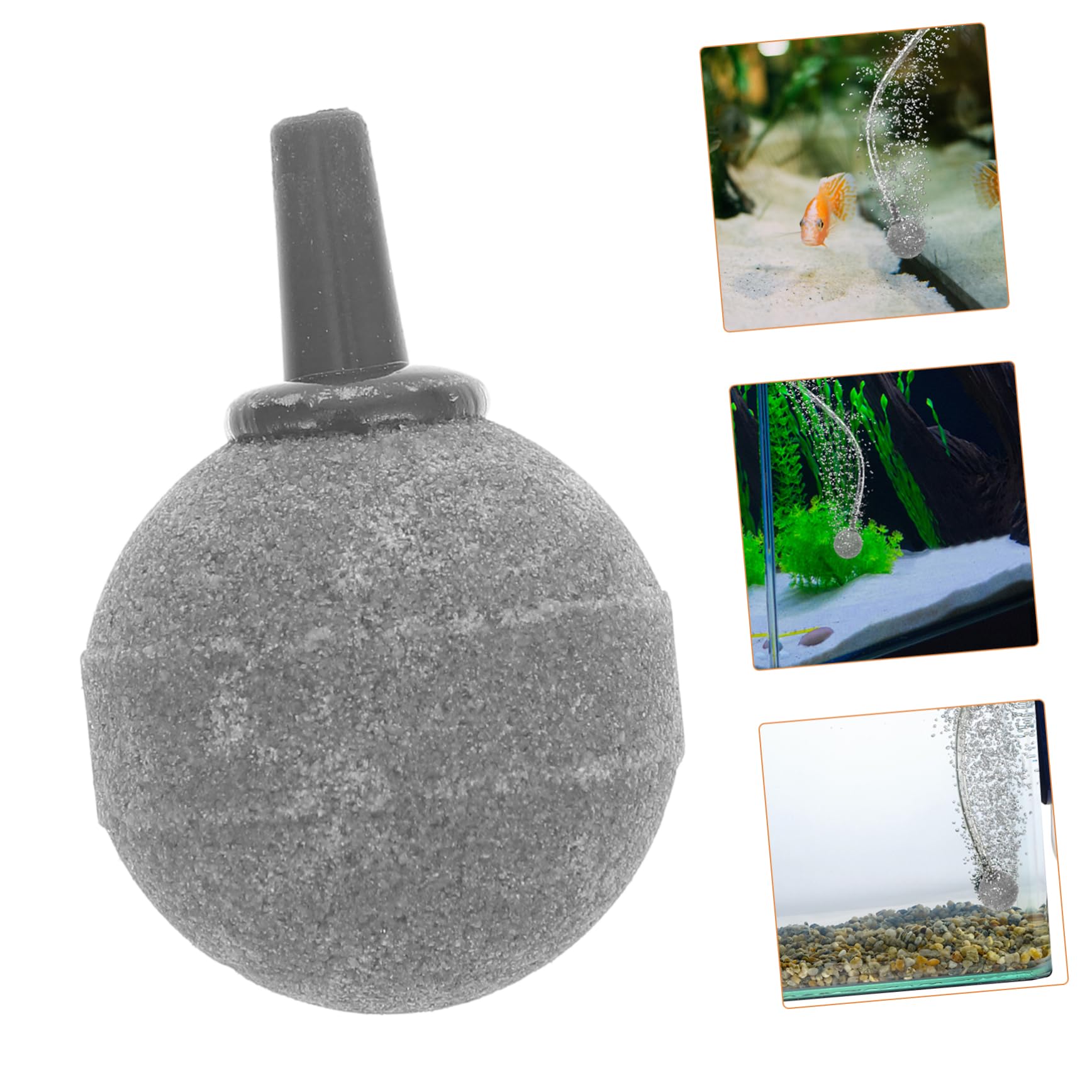 Abaodam 10 Piezas Piedras Difusoras Redondas para Acuario de Aireador Oxigenador de Burbujas Piedra Aire para Tanque de Peces Material Duradero y Seguro