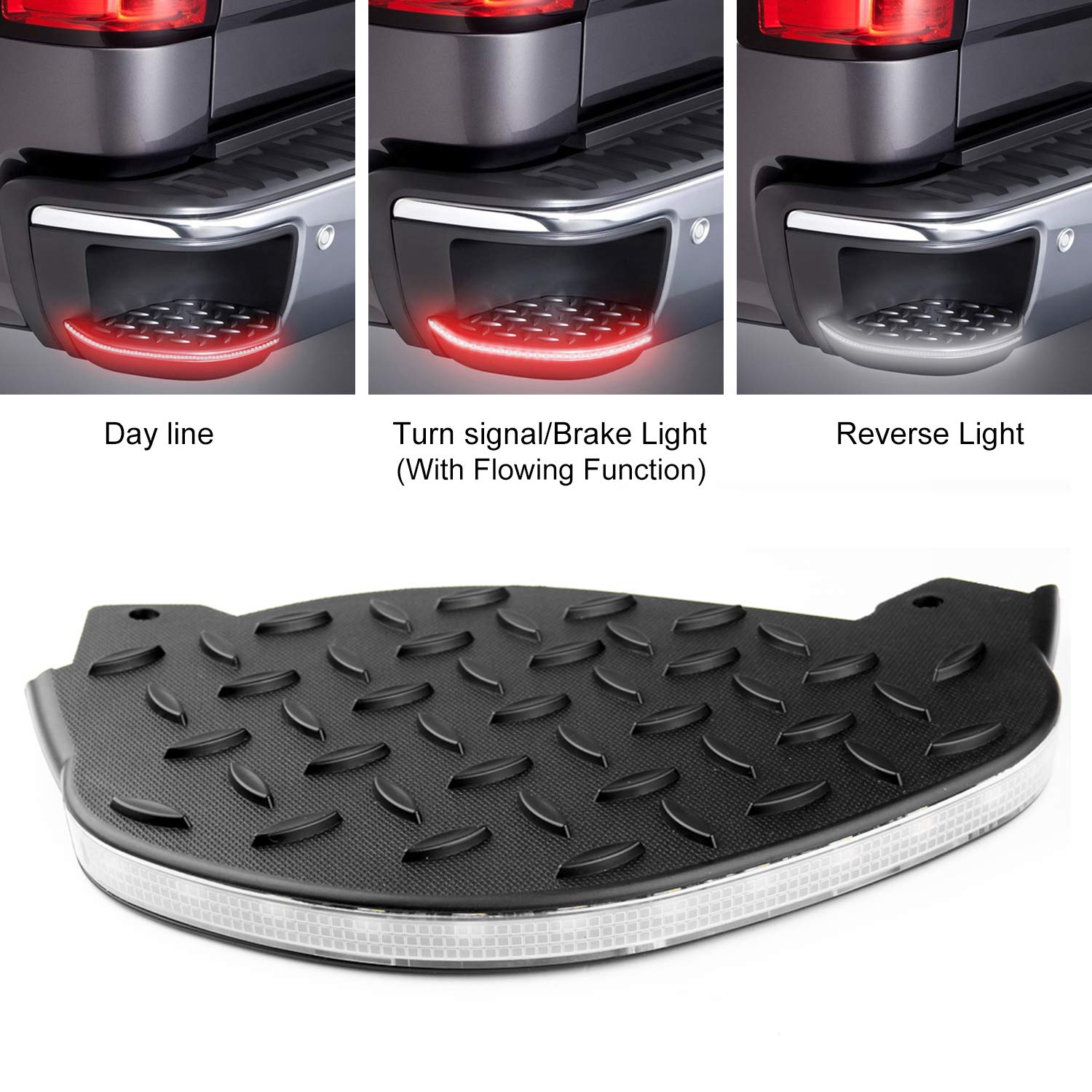 Corner Step Bar LED Lights for Chevrolet/GMC/Chevy Rear Bumper Corner