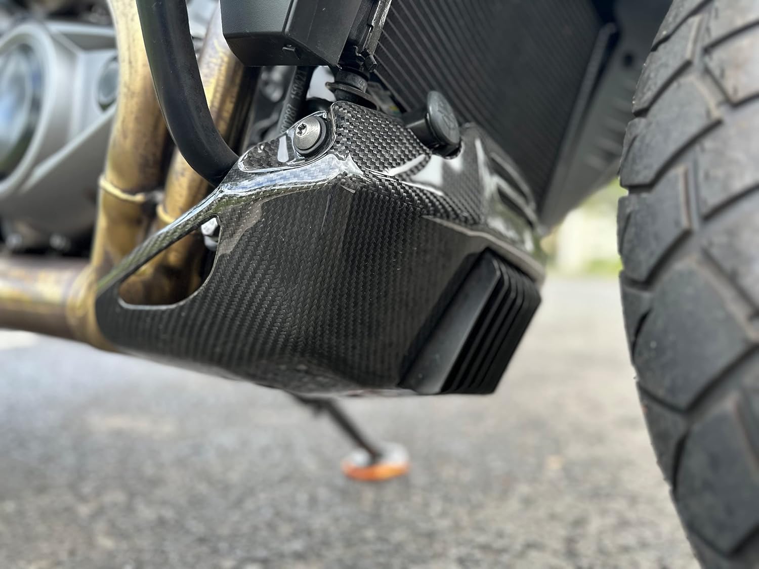 Bestem Carbon Fiber Belly Pan Fairing for Harley Davidson Pan America 1250 2021+ Twill