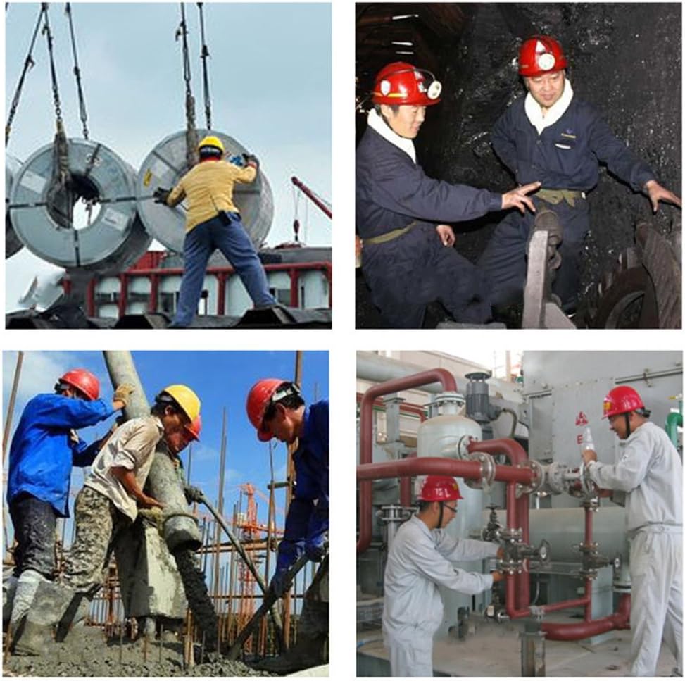 Warehouse Worker Hard Hat Breathable Plastic Insulation Material Silicone, Random Delivery