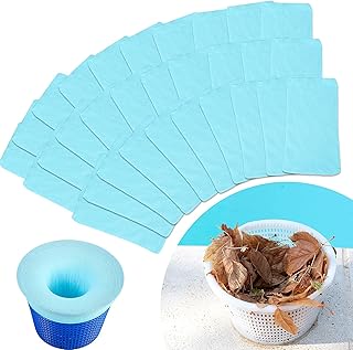 30 Pieces Pool Skimmer Socks Pool Filter Saver Socks Net Fine Mesh Filter Sock for Filters, Baskets, and Skimmers Swimming Pool Spa Supplies