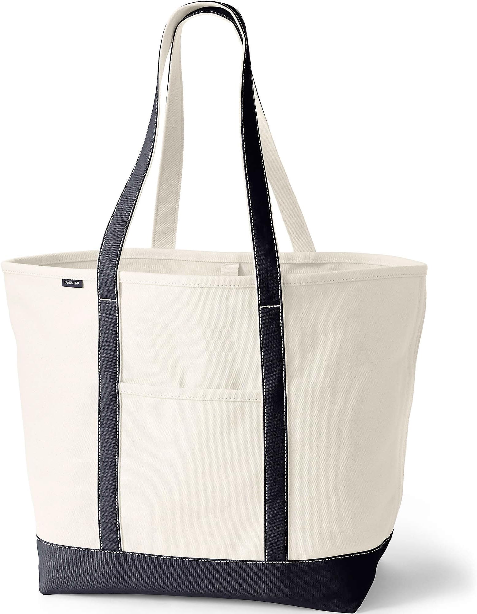 Open Top Canvas Tote Bag