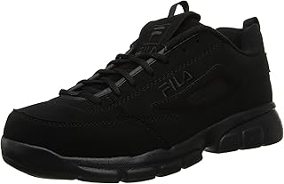 all black fila trainers