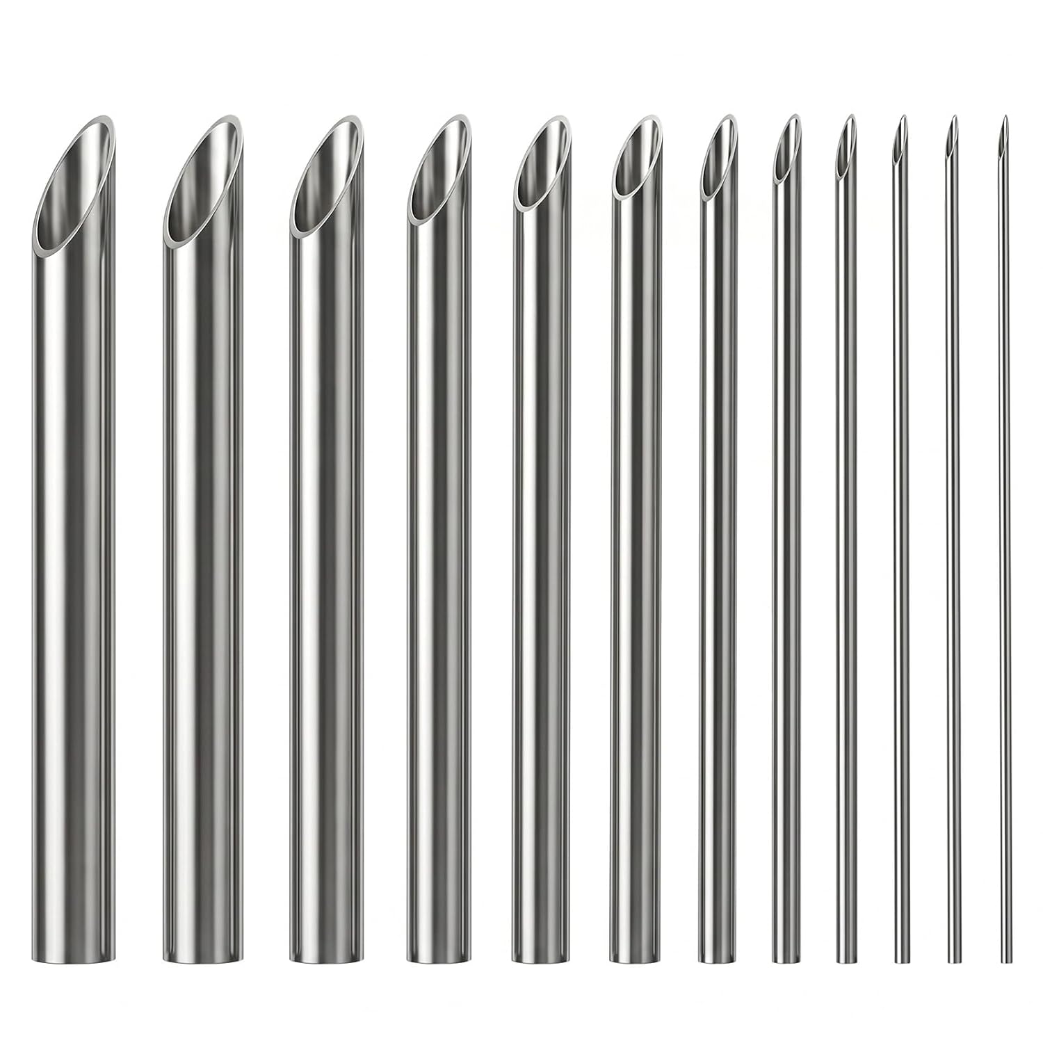 12Pcs Clay Hole Cutters Tools Hand Sculpture Clay Holes Puncher Drill Carve