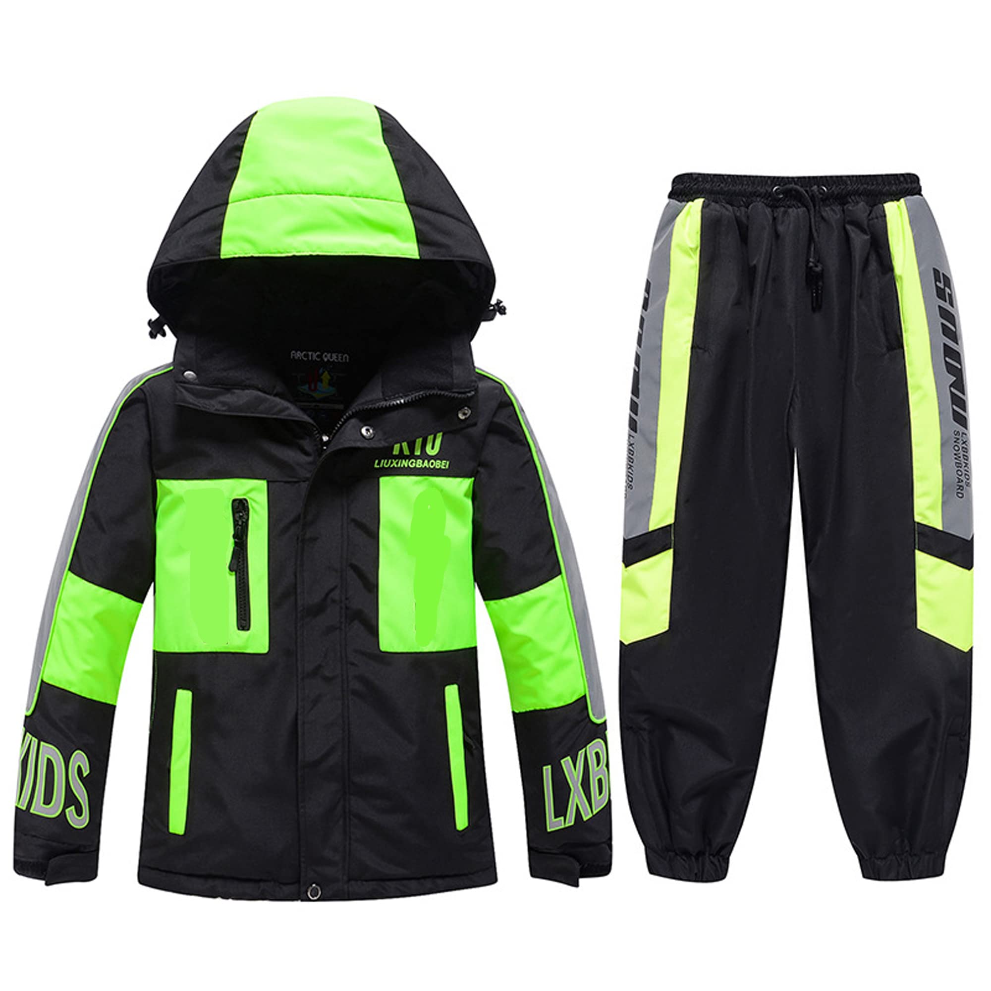 Jueshanzj Children's skiwear suit skiing clothes pants picture color 5 XL