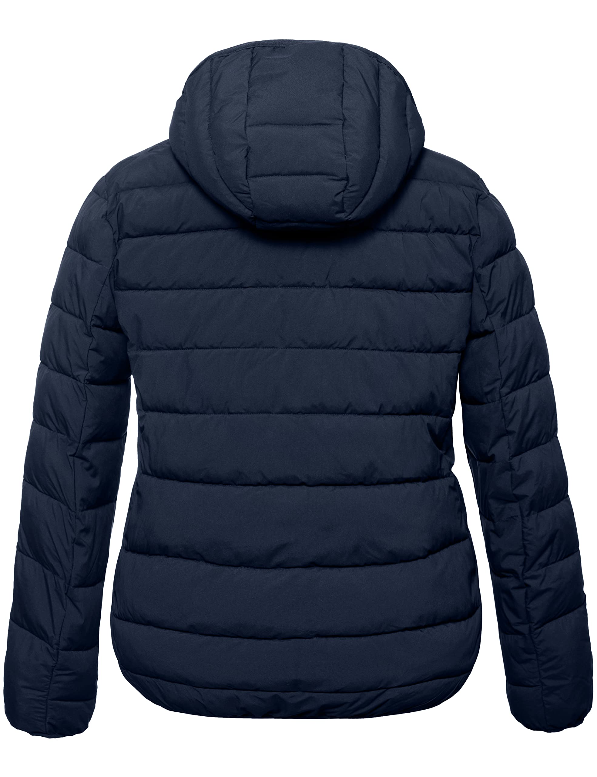 Wantdo Piumino Donna Curvy Leggera Impermeabile Giacca | Comprimibile,Impermeabile,Cappuccio Antivento,Polsini Elastici,Tasche Multifunzionali,Giacca Donna Invernale,Esterno,Lavoro