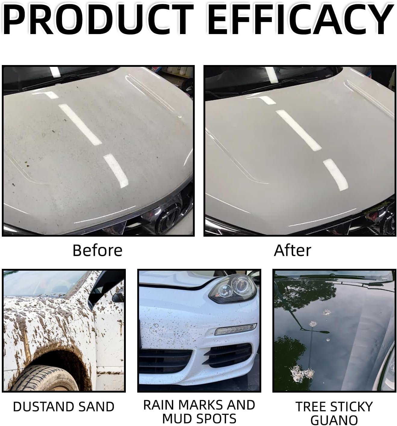 Titanium Ceramic Wax Cream, Strong Protection Car Coating Polishing Wax, Auto Car Scratch Repair Remover Paste, Polish Vehicle Paint Care, Lasting Protection Mild Formula Polish With Sponge