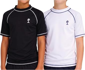 iXtreme Boys UPF 50+ Long & Short Sleeve Rash Guard 2-Pack