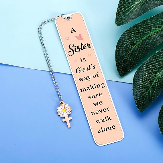Sister Gifts Bookmark for Sister Christian Secret Sisters in Christ Gifts