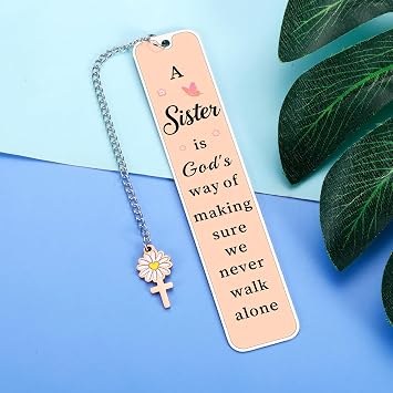 Sister Gifts Bookmark for Sister Christian Secret Sisters in Christ Gifts