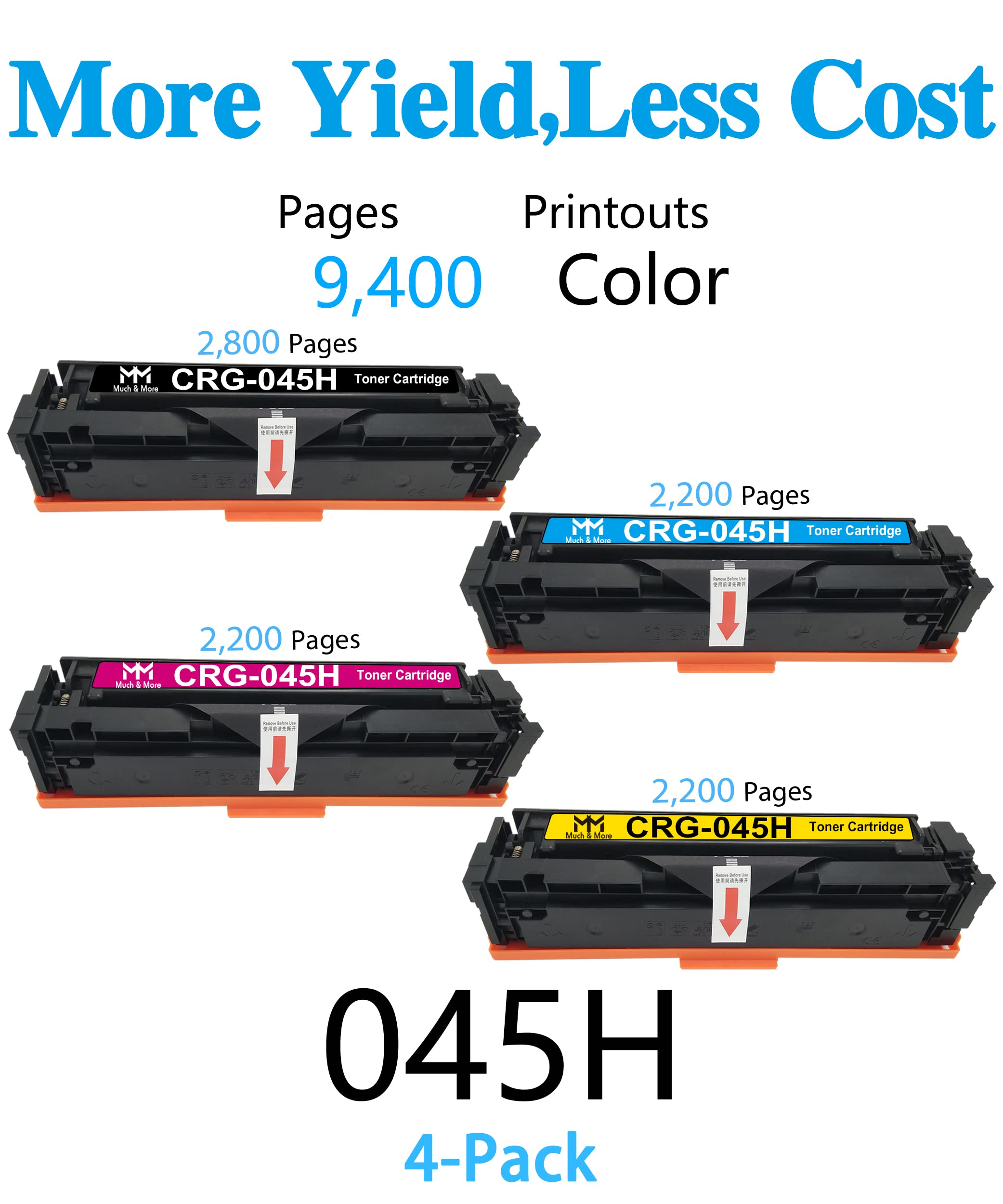 Canon 045Hトナーカートリッジ4個セット Canon 045 トナーカートリッジ 4個セット Amazon.co.jp: Canon