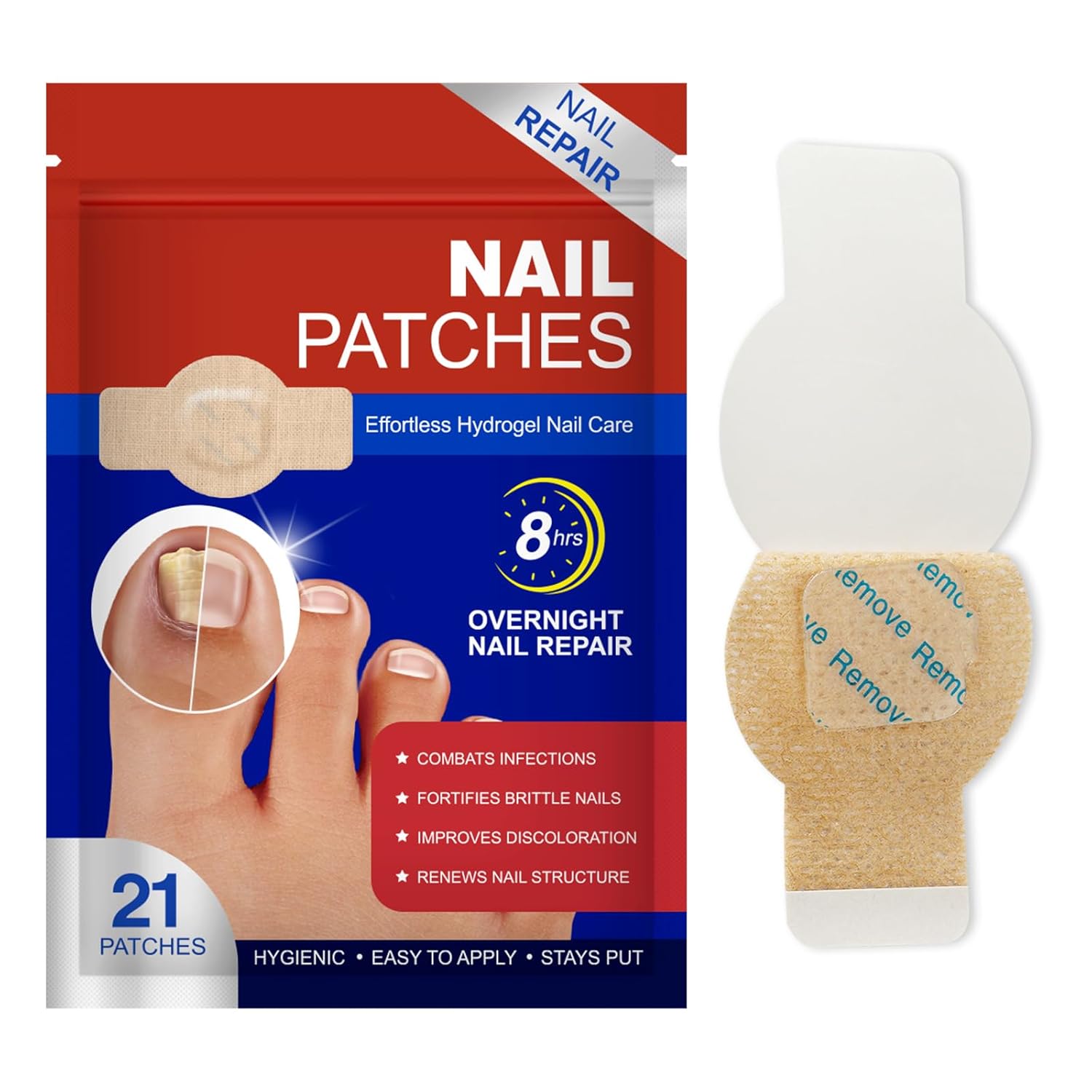 Fungal Nail Patches – Extra Strength Overnight Treatment