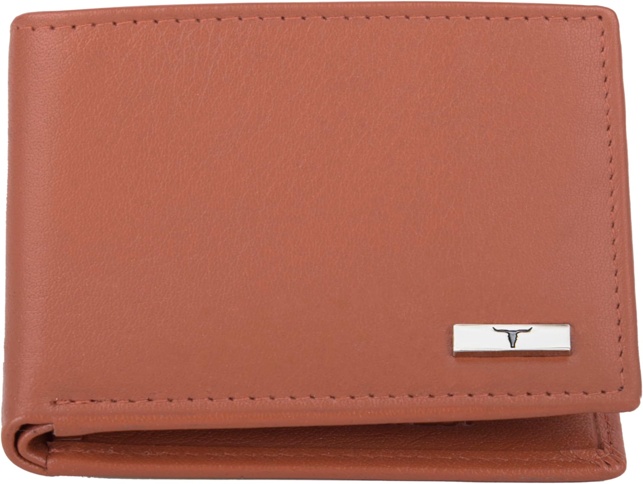 Fred Aniline Rust Leather Wallet for Men