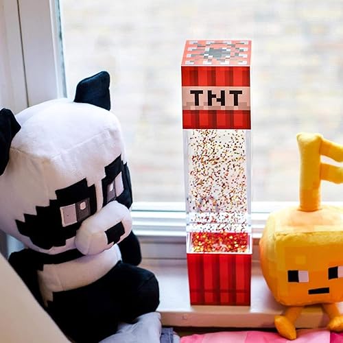 Vista 8 de Minecraft - Paquete de decoración TNT de 2 piezas Lámpara de purpurina y luces de cadena