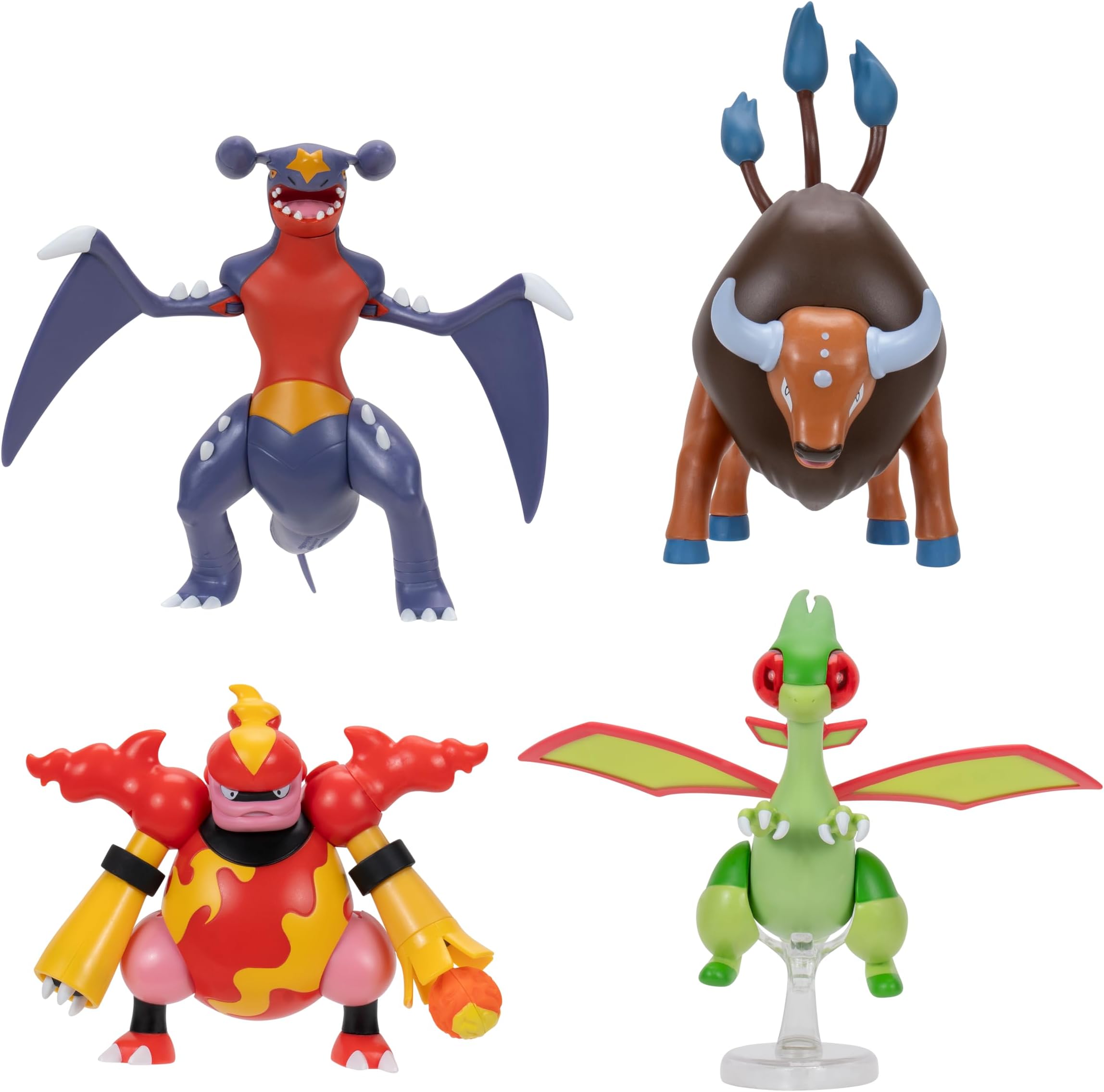 Pokémon Battle Feature Figure 4 Pack - Features Four 4.5-Inch Battle Ready Figures