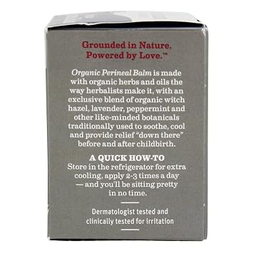 Earth Mama Organic Perineal Balm for Pregnancy and Postpartum, 2 Fluid Ounce